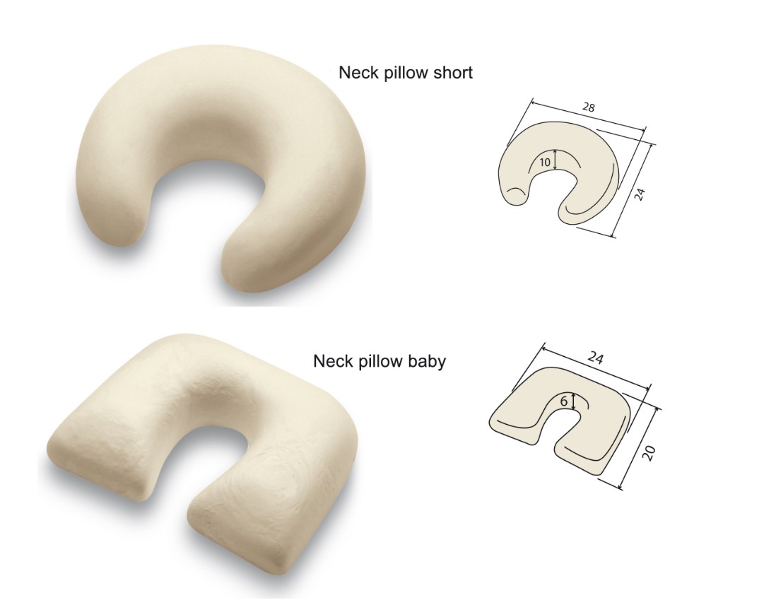 Short store neck pillow